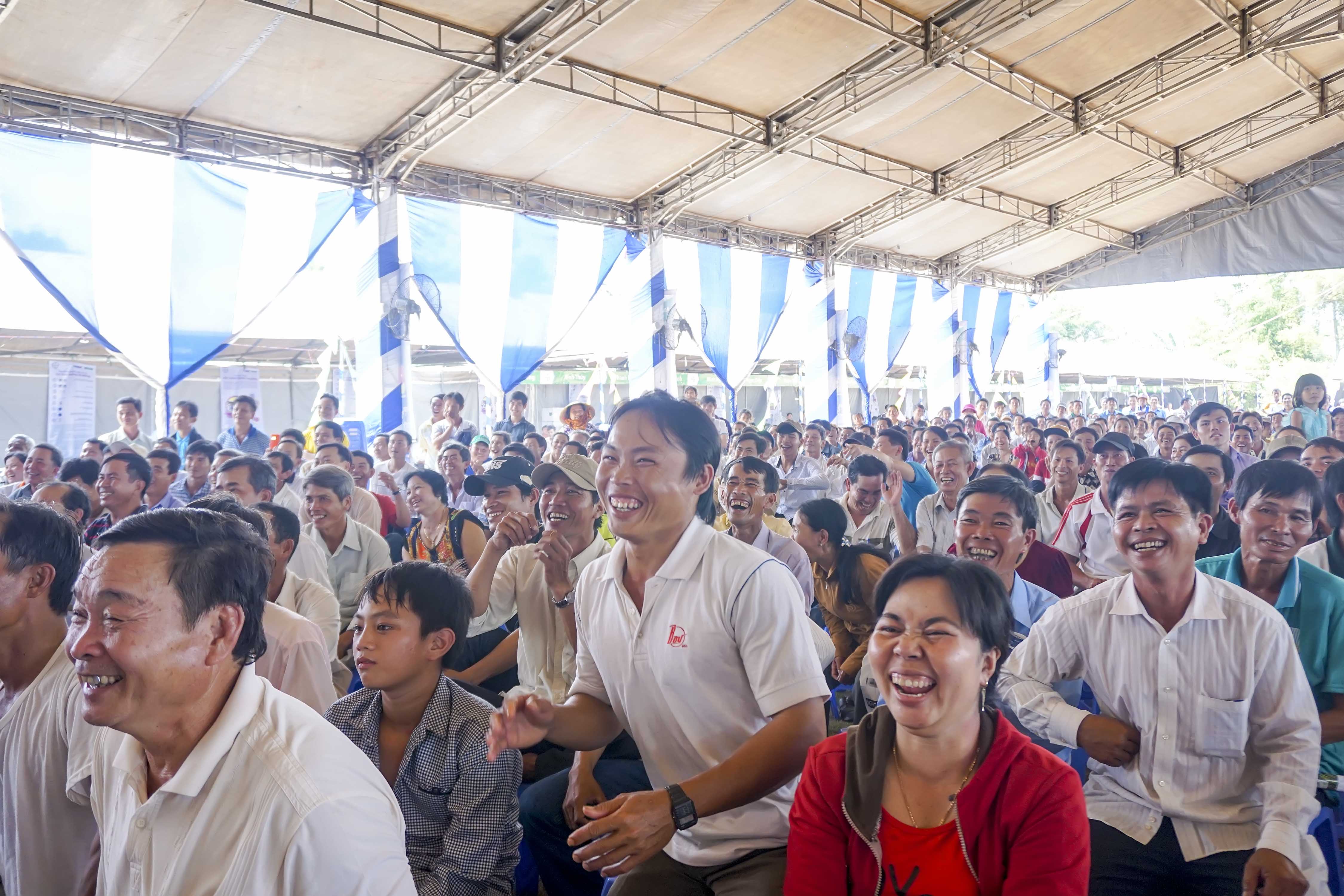 Khán giả tại Kiên Giang Festival